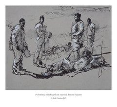 Limited Edition Print - Household Cavalry & Household Division artist residency