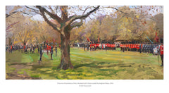 Limited Edition Print - Household Cavalry & Household Division artist residency