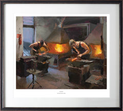 Limited Edition Print - Household Cavalry & Household Division artist residency
