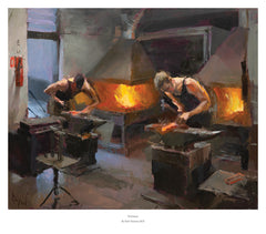 Limited Edition Print - Household Cavalry & Household Division artist residency